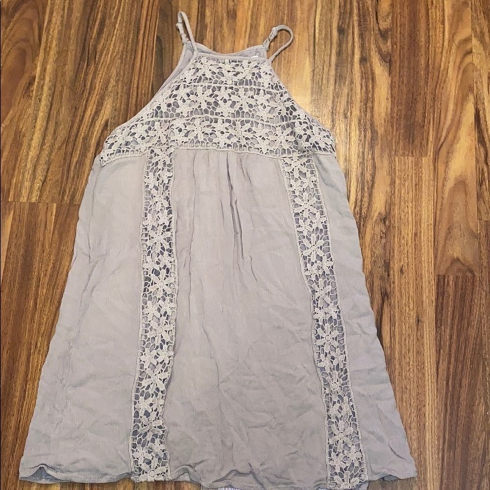 Socialite Lace Detailed Tank Dress Womens Size Small